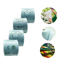 14 x 18" Compostable Produce Bags | 4 Rolls | 1000 bags/Case